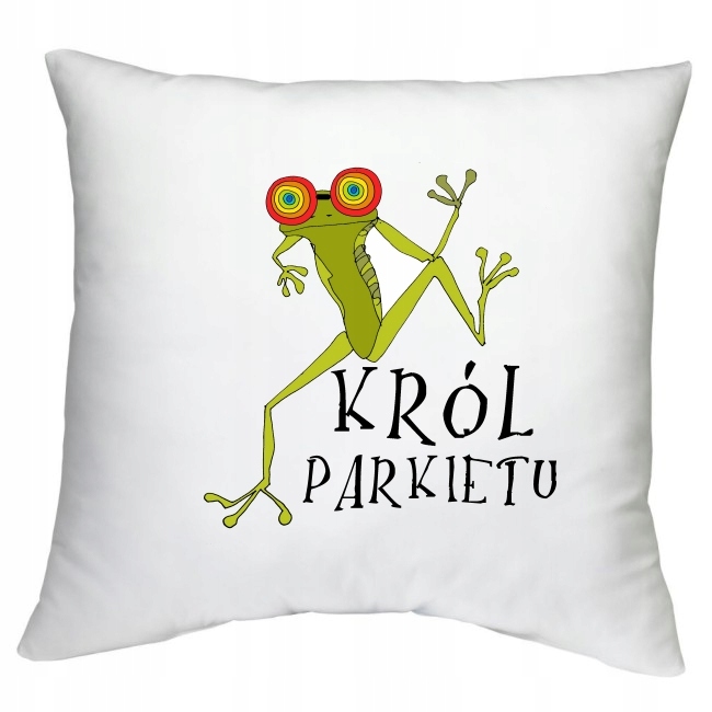 PODUSZKA ŻABA ŻABKA ŻABY ROPUCHA WZORY Szerokość produktu 40 cm