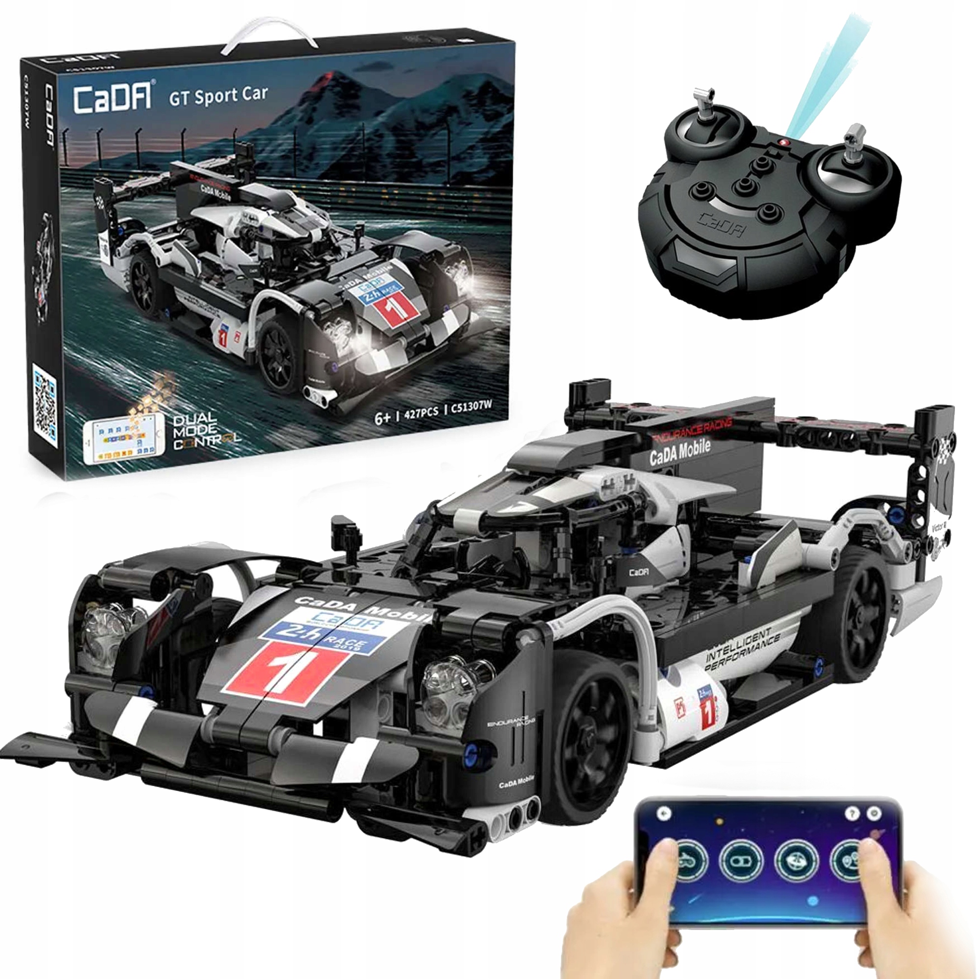 

Klocki Cada Auto Gt Sport Car Le Mans Rc 427 El.