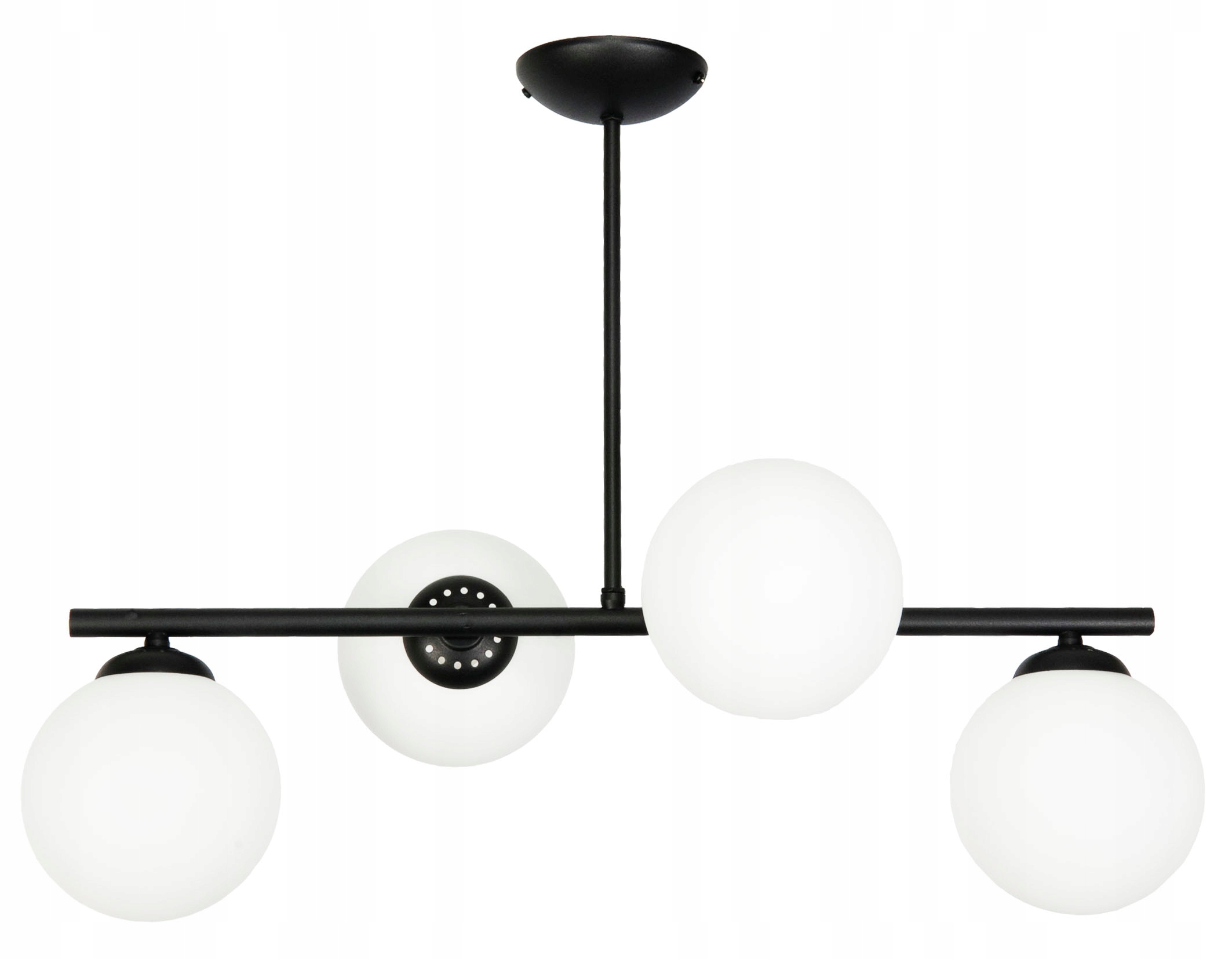 LAMPA WISZĄCA SUFITOWA ŻYRANDOL SZKLANE KULE LED