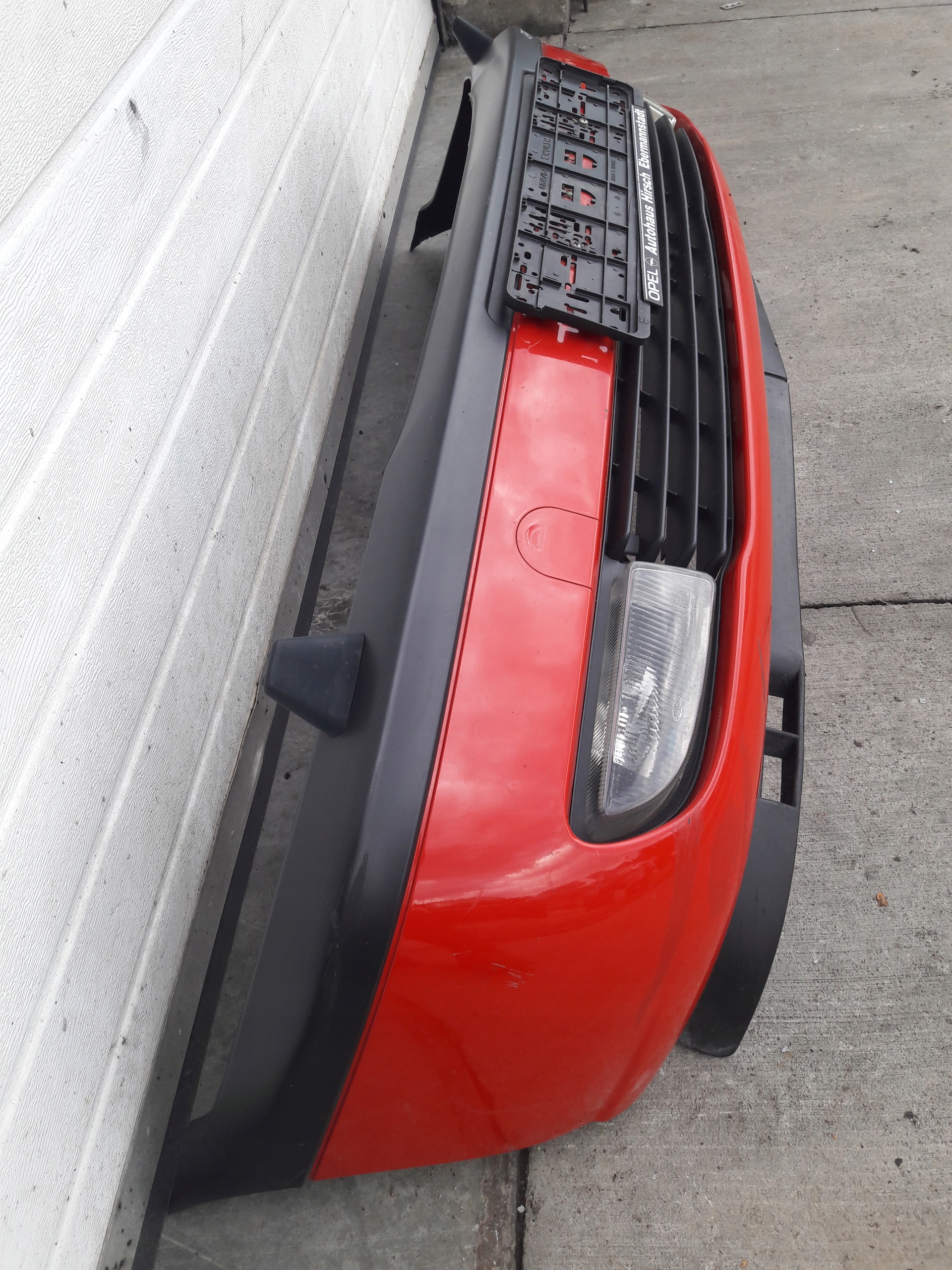 bumper front washers komplet Opel Zafira A