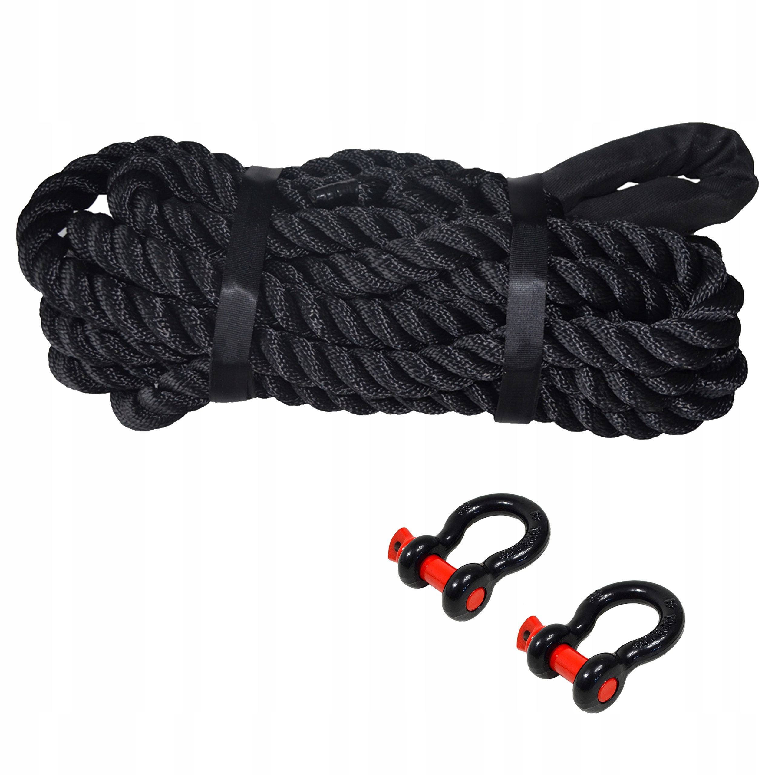 Offroadová Kinetická Lanka 8m x 28mm 16t 2x Omega Šekla 3,25t Snakeman