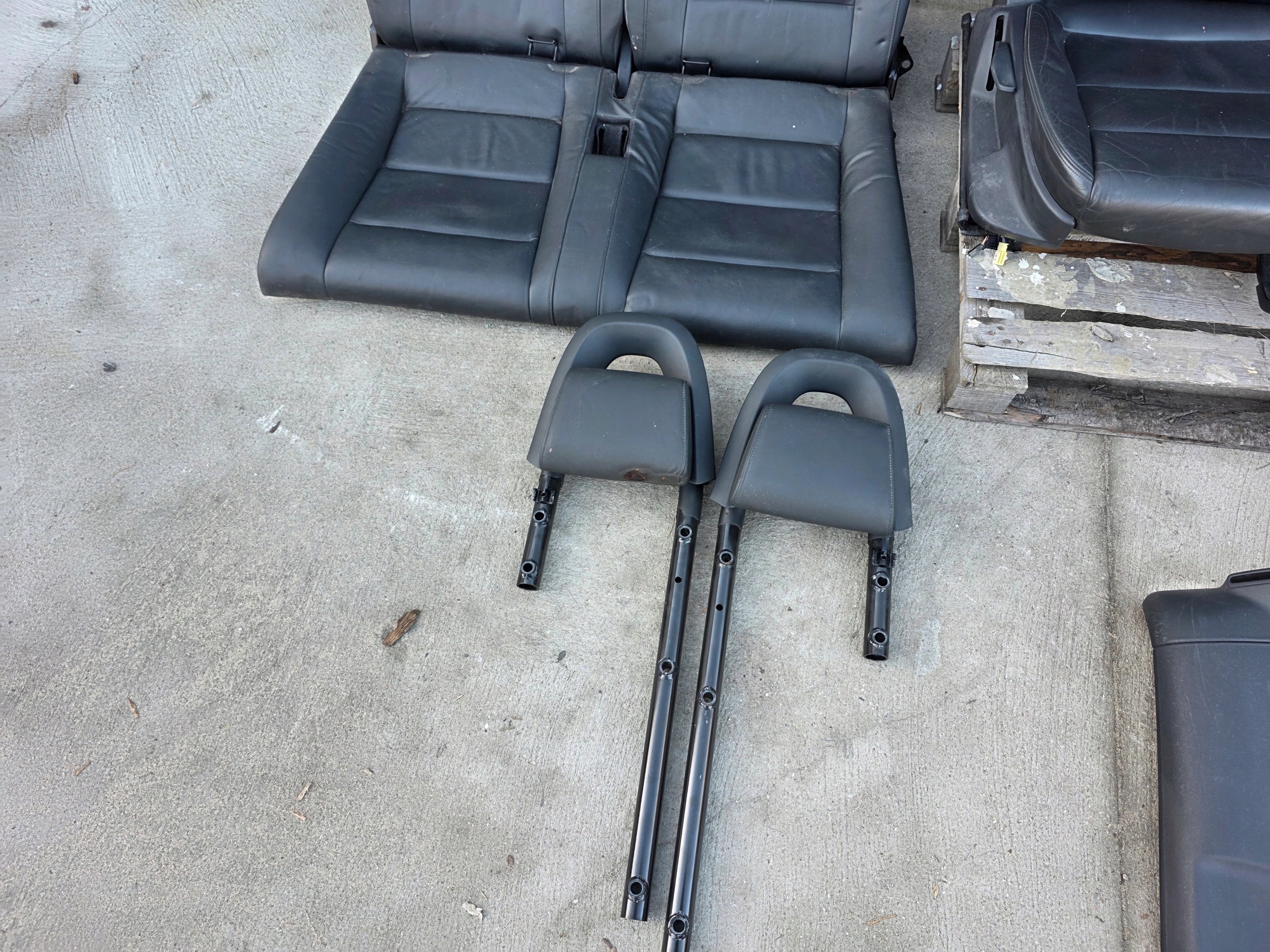 Sitz Sitze AUDI A3 8P CABRIO Leder KOMPLET !!!