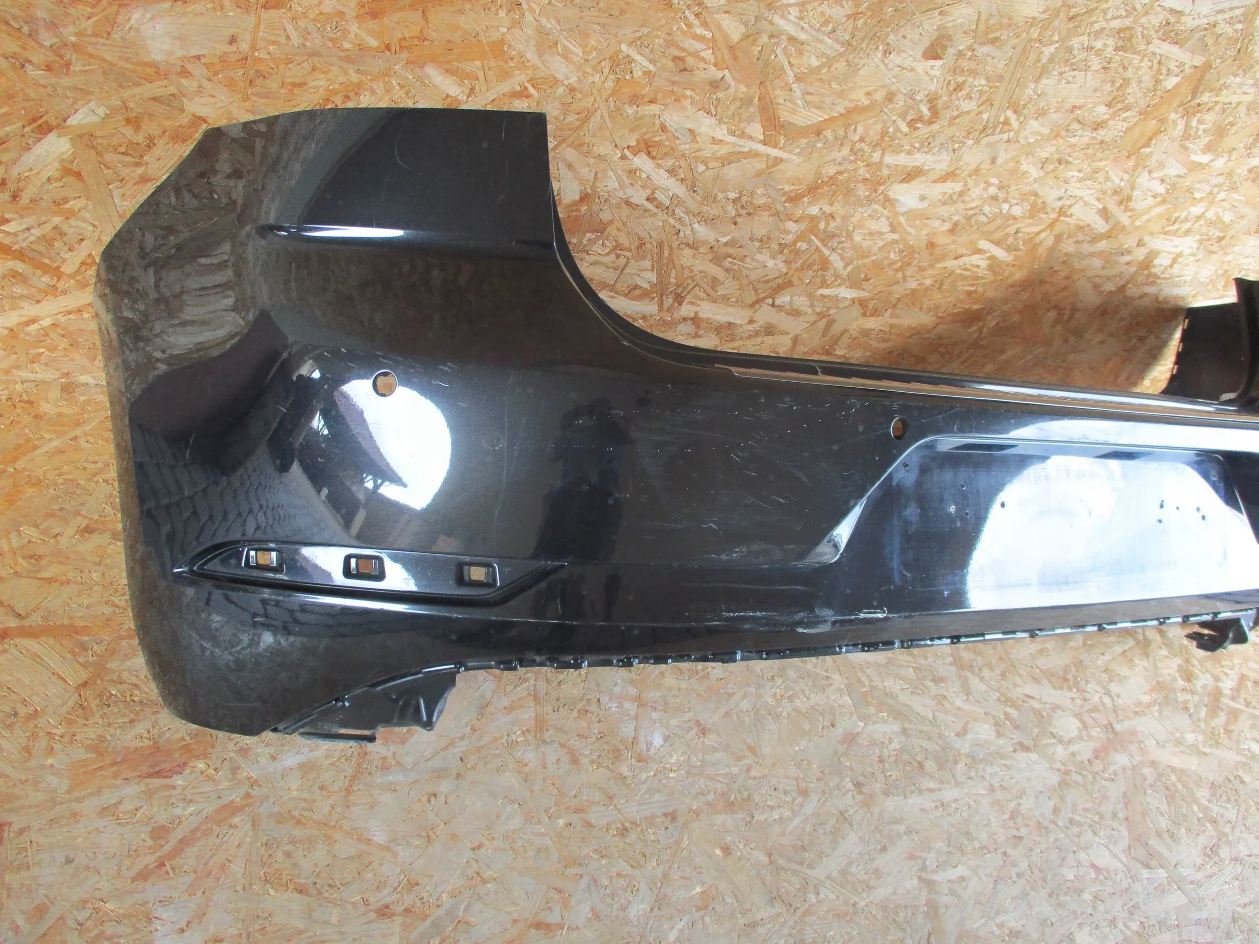 bumper rear part rear VW GOLF VII LIFT HB