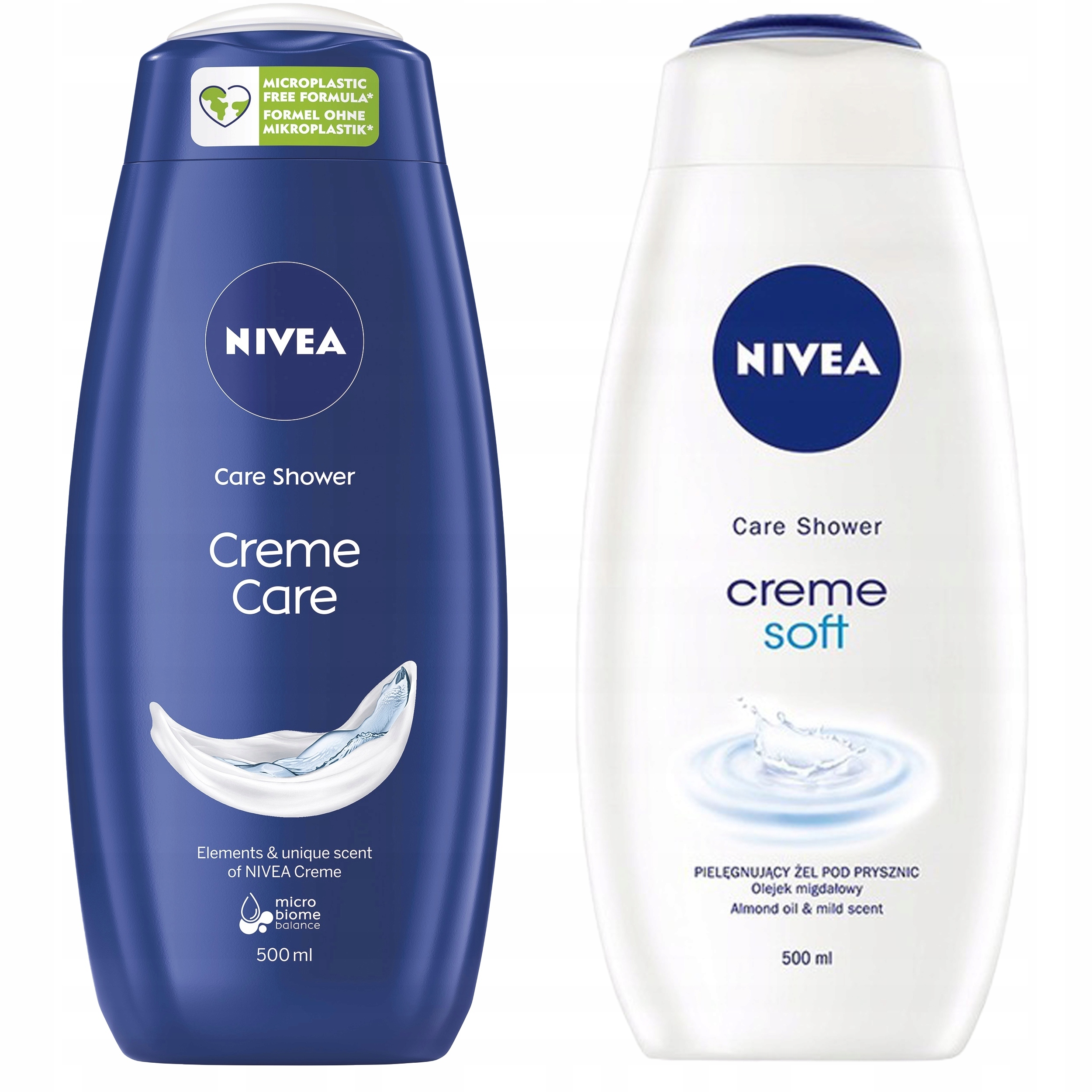 

Kremowy żel pod prysznic Nivea Creme 2 x 500ml