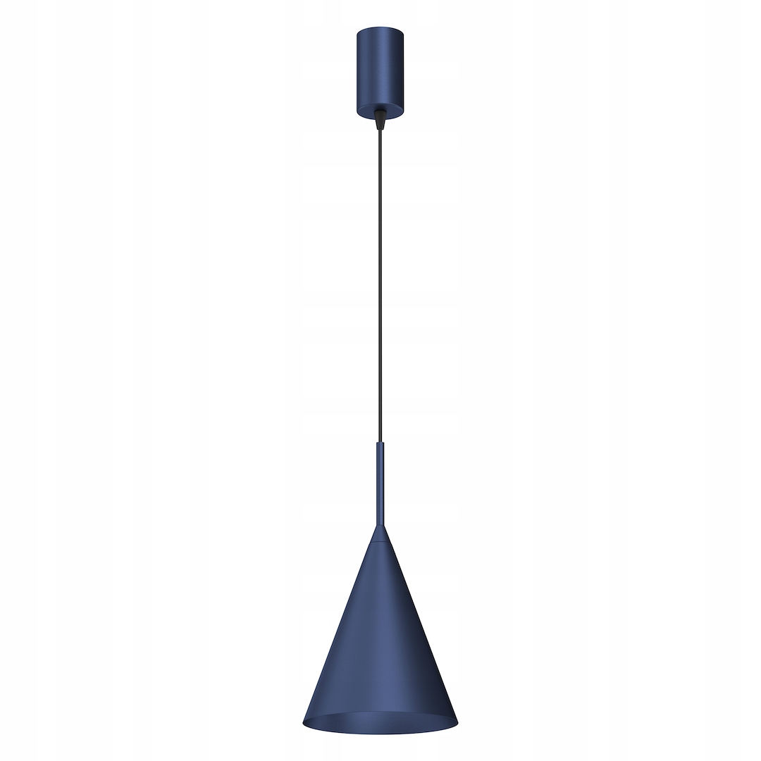 Závěsná lampa Capital Navy Blue Ø17 cm 1xGX53