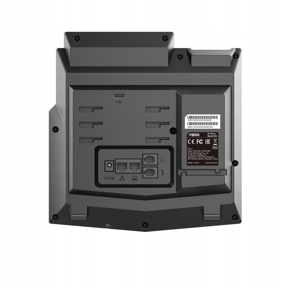 Telefon VoIP Fanvil X4U IPV6 HD Audio PoE LCD Kod producenta X4U