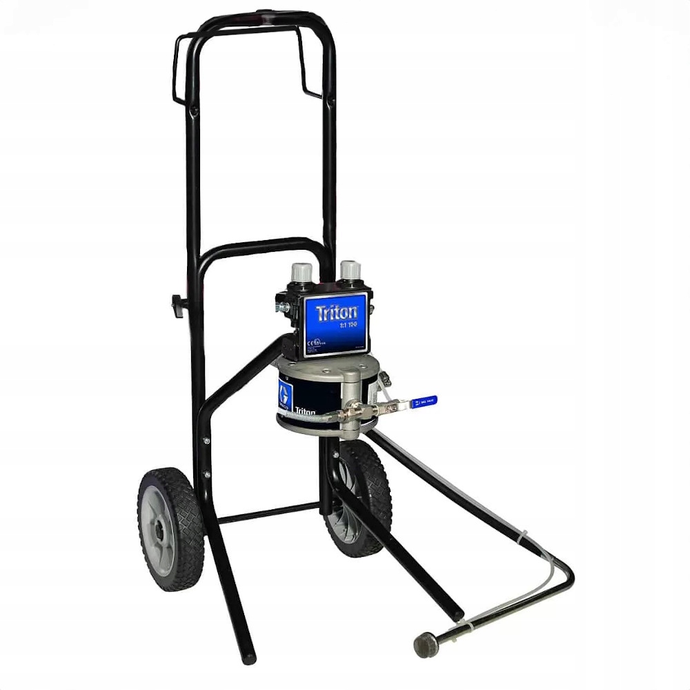 Pompa Lakiernicza Membranowa Graco Triton 308 Na Wózku