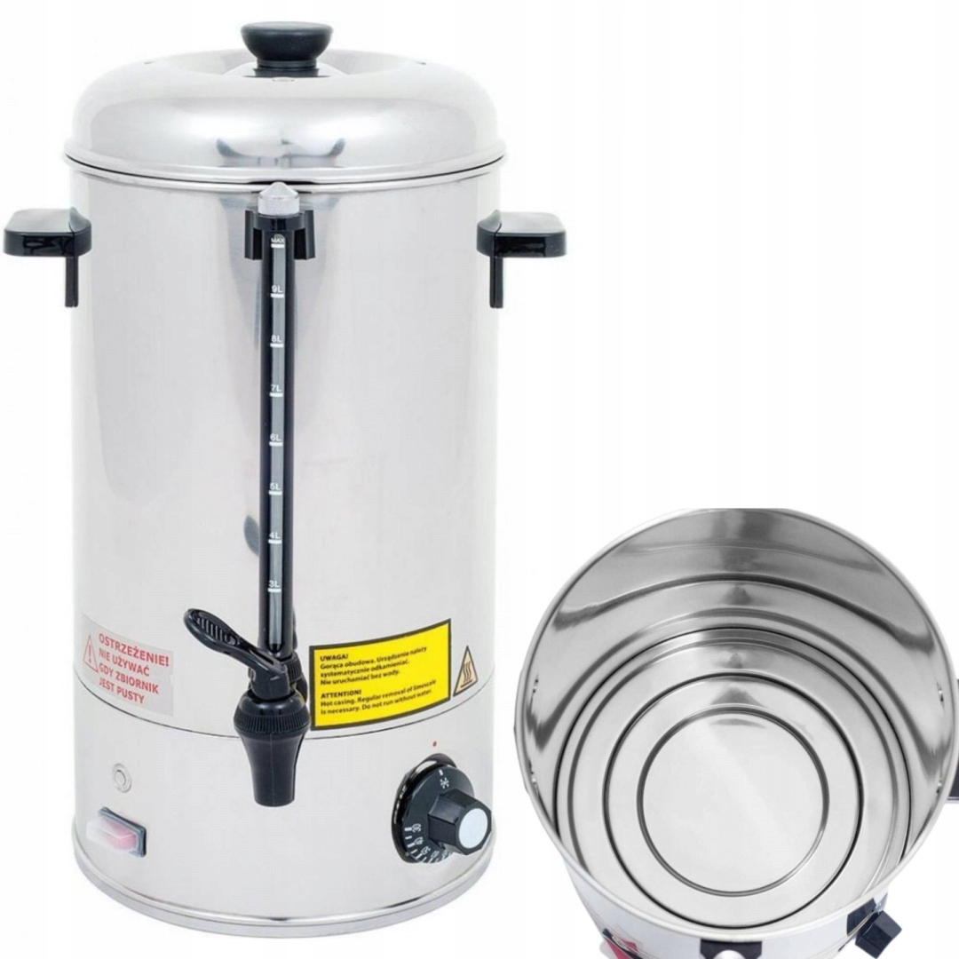 Profesjonalny Warnik Do Wody Podgrzewacz Elektryczny 10l Do Bufetu Stalgast Marka Stalgast