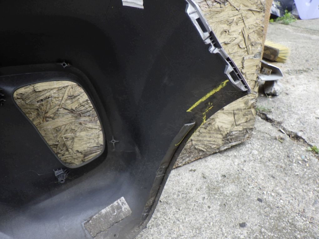 KIA PICANTO III 3 17- bumper rear rear part