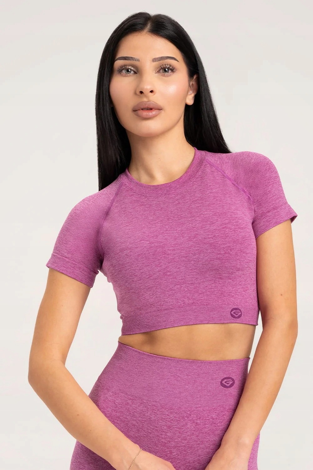 Gym Glamour Seamless rashguard pink r. S