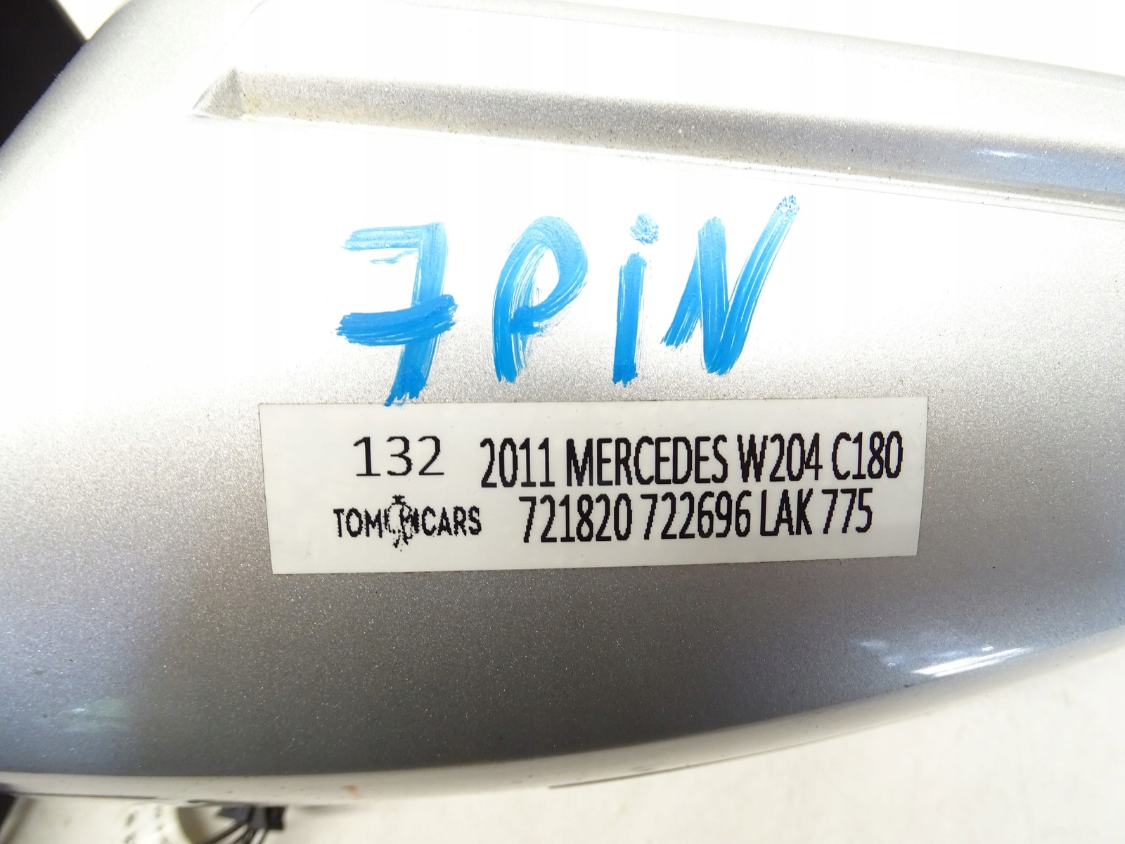 Spiegel äußere links MERCEDE W204 C180 7PIN 775 UK