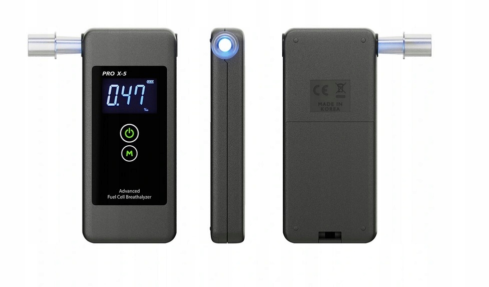 ALKOMAT PRO X-5 PRECYZYJNY SENSOR 24 MIESIĄCE BEZPŁATNYCH KALIBRACJI Model PRO X-5