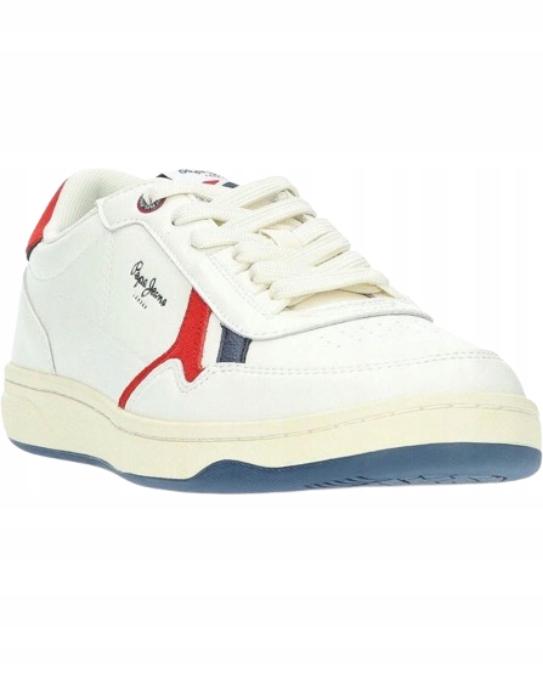 Pepe Jeans Bílé Pánské Sportovní Boty S Kůží 42 Awf