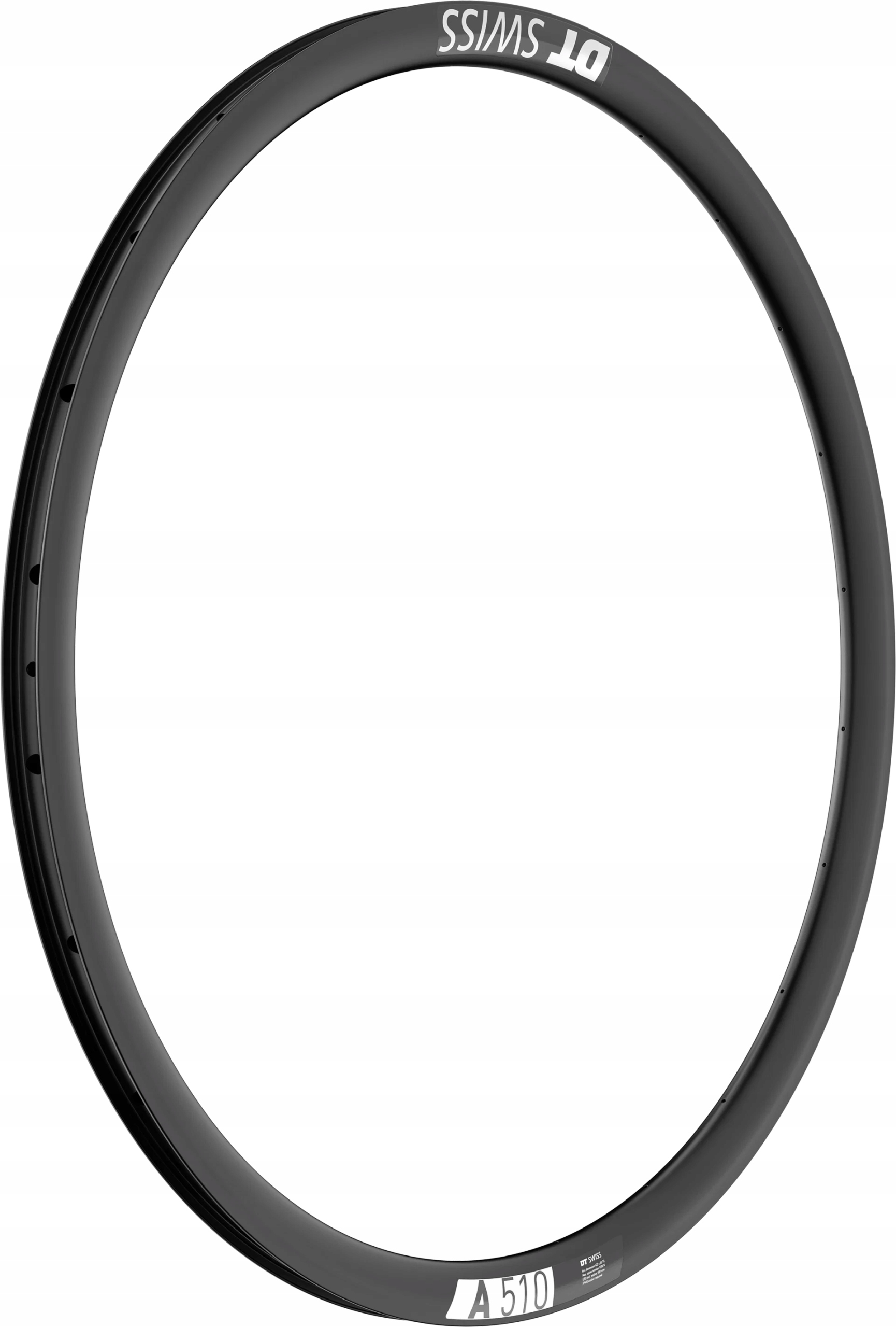Dt Swiss Ráfky A 510 Db 28", Cerná, 24 Der, 622- 20, Vl 6, 5mm