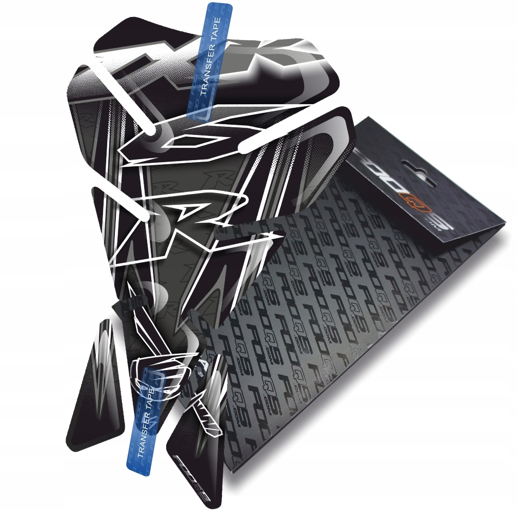 Tank-pad V1 od firmy Fooqs pro Kawasaki ZX-6-R Černý