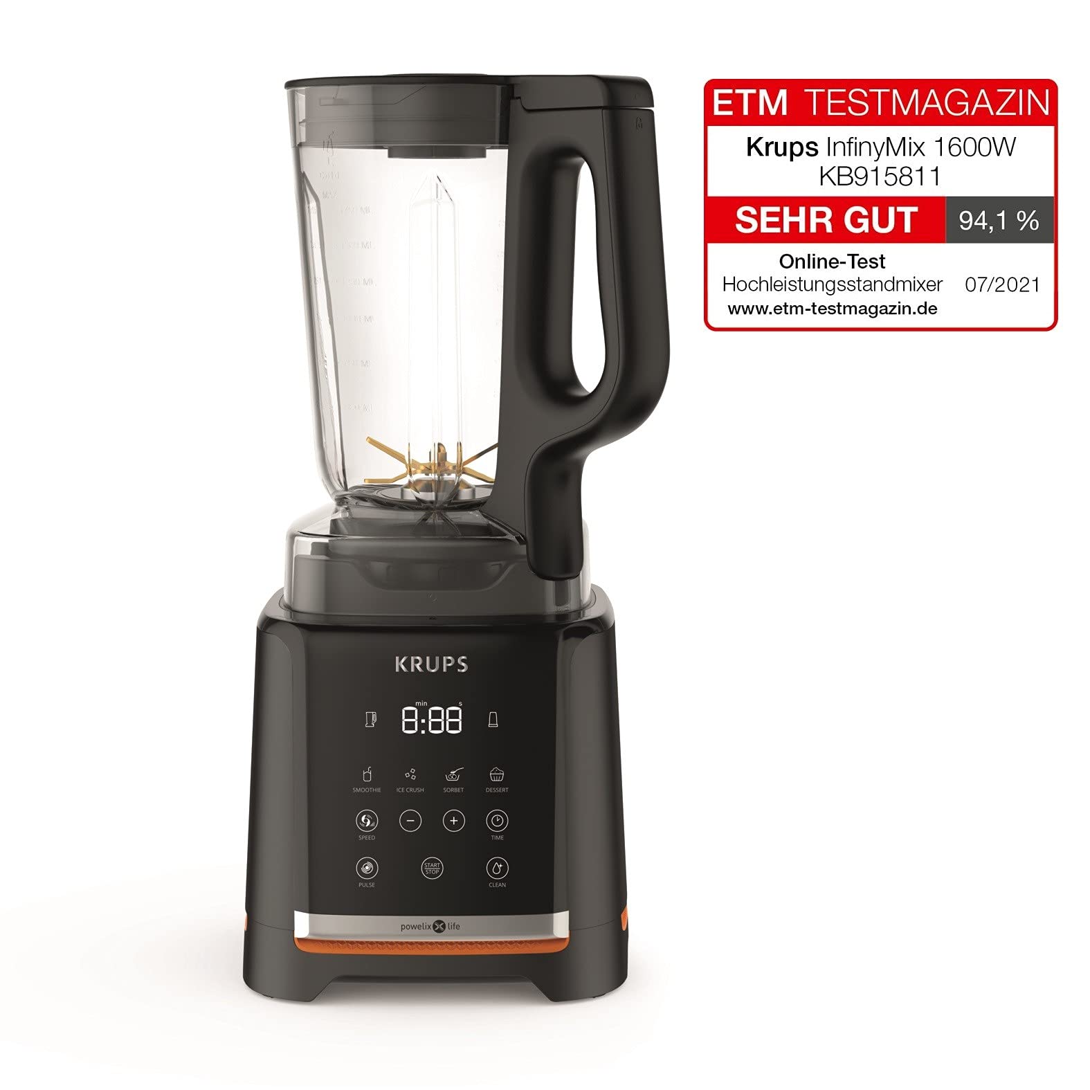 Blender InfinyMix 1600W 5 Programów Smoothie Shakes — miniatura 2