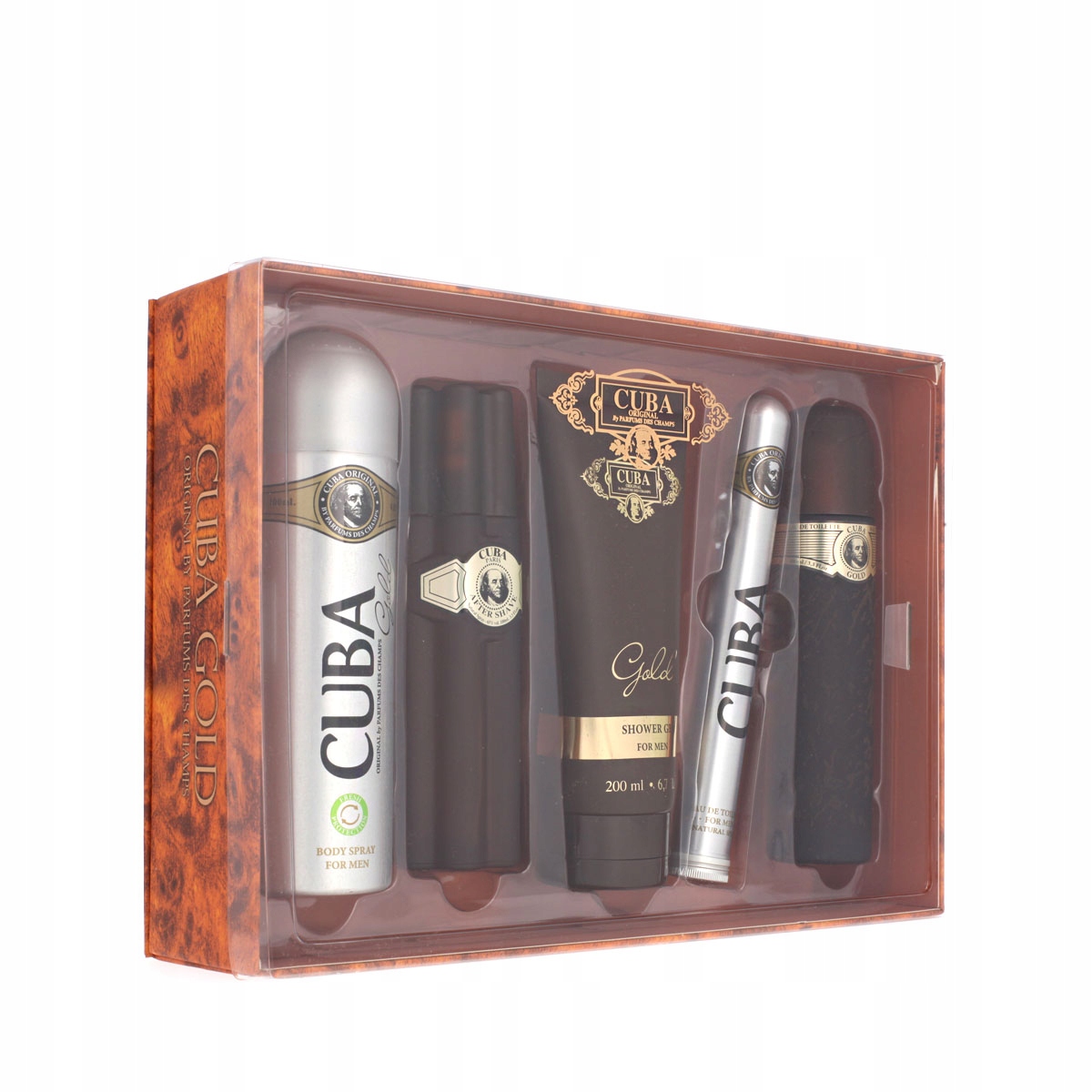 Cuba Gold Edt 100 ml Edt 35 ml As 100 ml tělový sprej 200 ml Sg 200