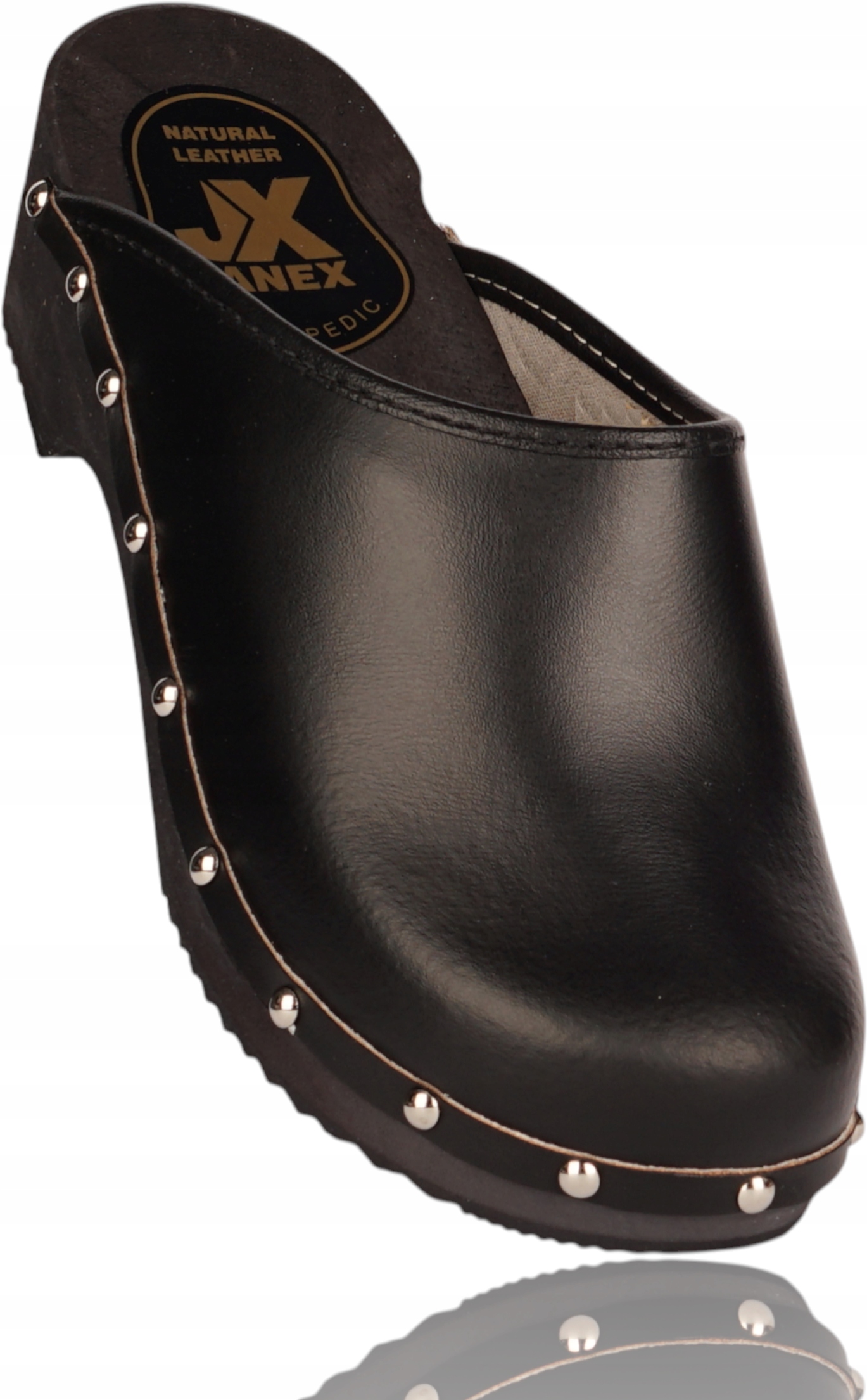 Dámské kožené dřeváky pro práci v domě zahrady Nazouváky