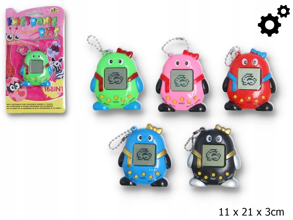 ZWIERZĄTKO ELEKTRONICZNE TAMAGOTCHI PET GRA ELEKTR Maksymalna liczba graczy Nie dotyczy