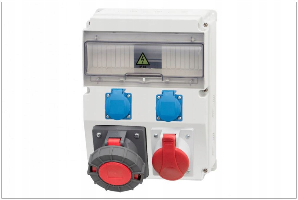 

Rozdzielnia Siła Caja 32A 5p, 63A 5p, 2x230V 12M