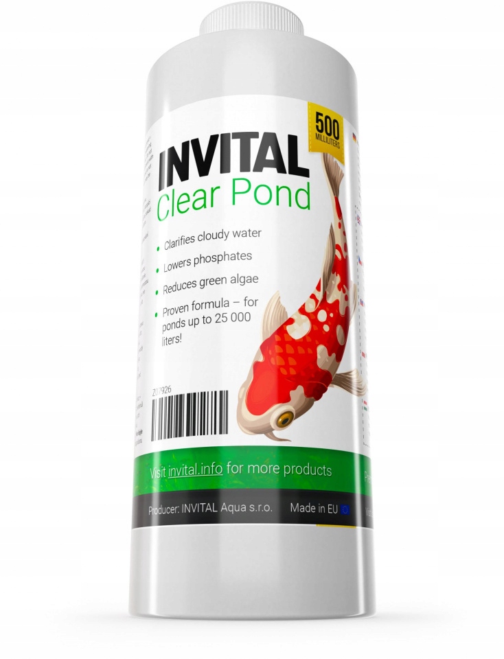 INVITAL Clear Pond 500ml Forma płyn