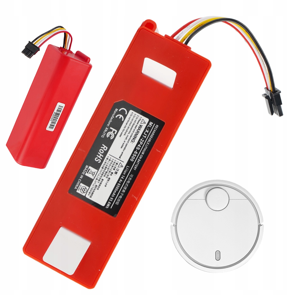 Akumulátor Li-Ion 6500 mAh 14,4 V pro zametací stroj Roborock S50 S51 S55