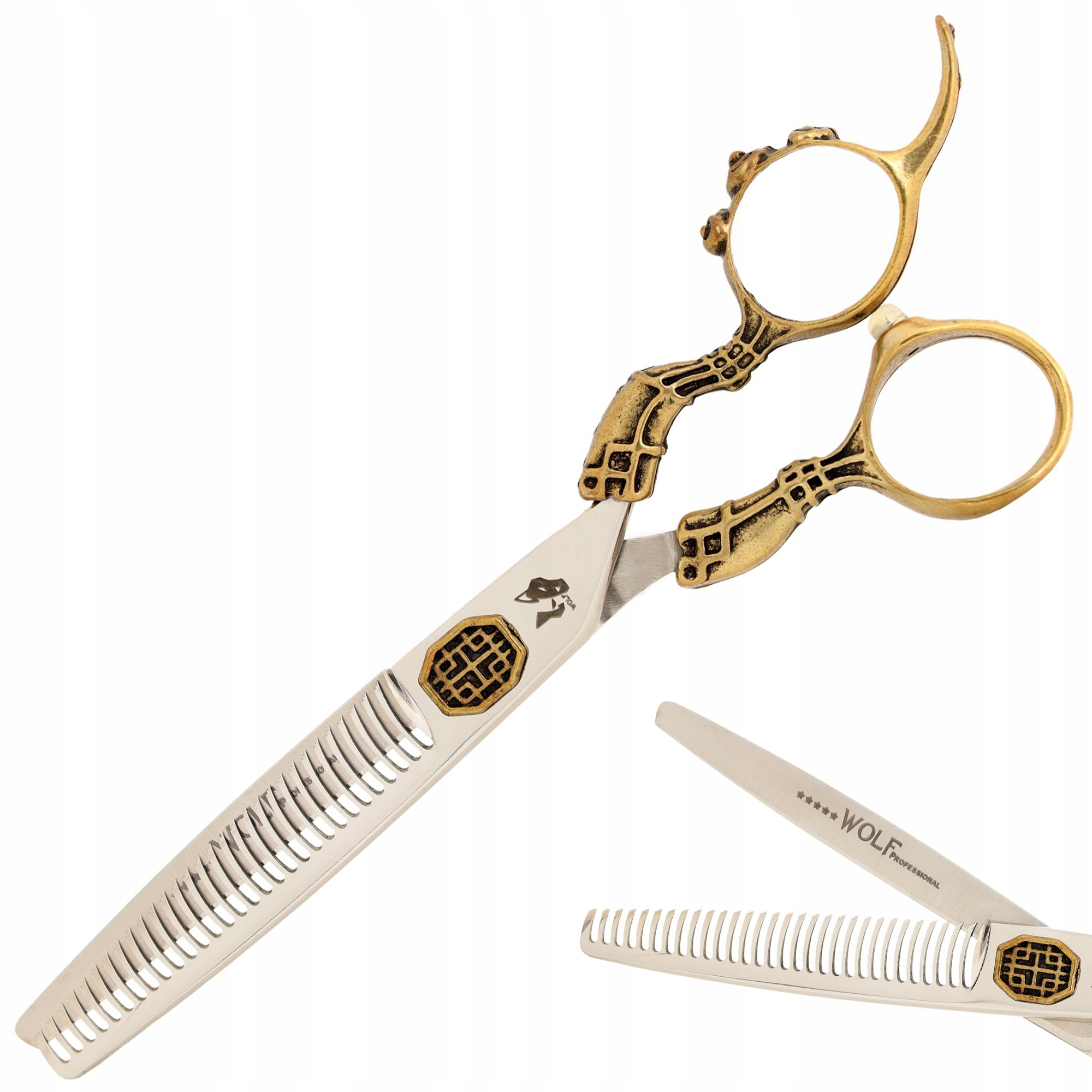 Barberské kadeřnické degustace pro stříhání vlasů offsetové rovné 5,5