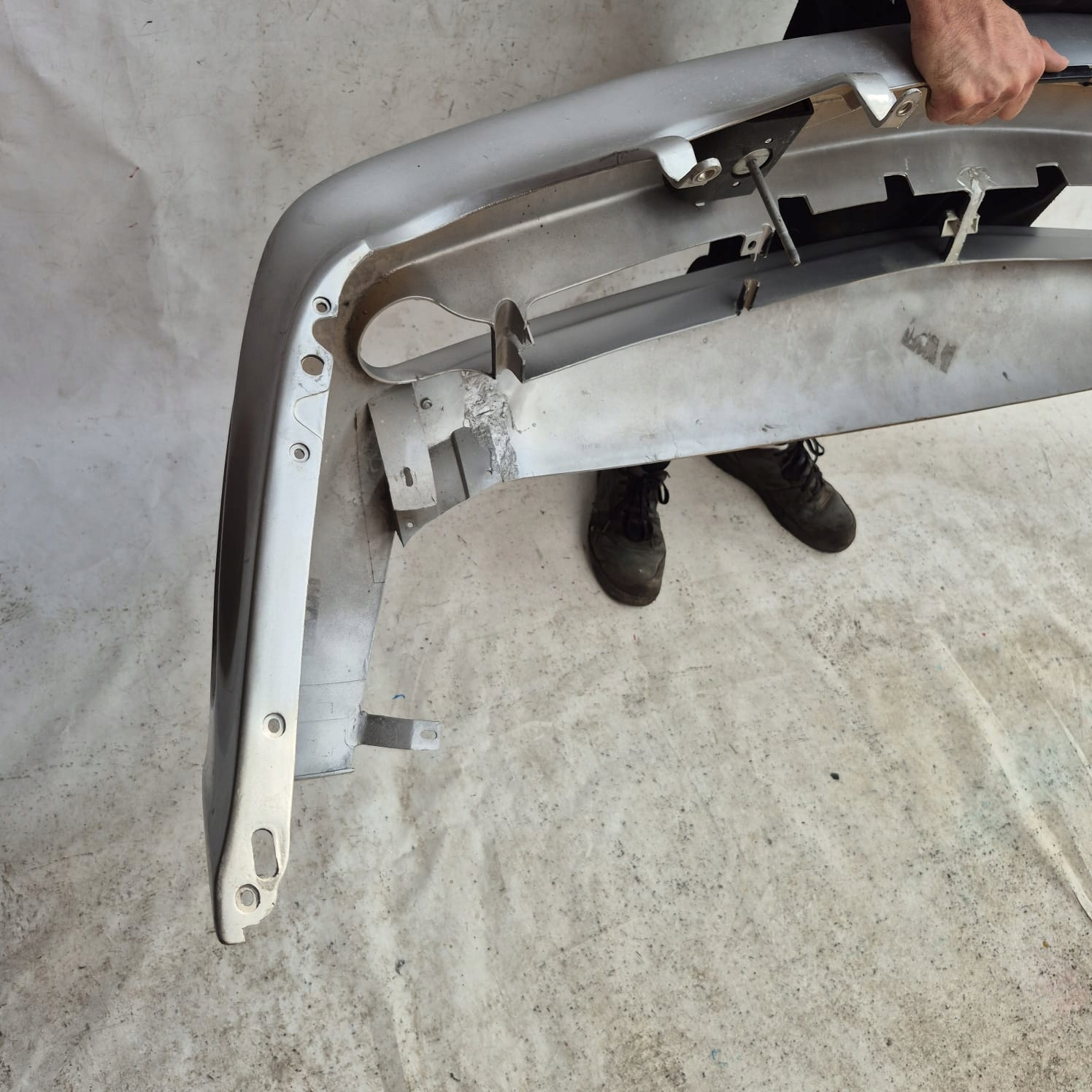 MERCEDES CLK and C208 A208 AMG 97- bumper front front