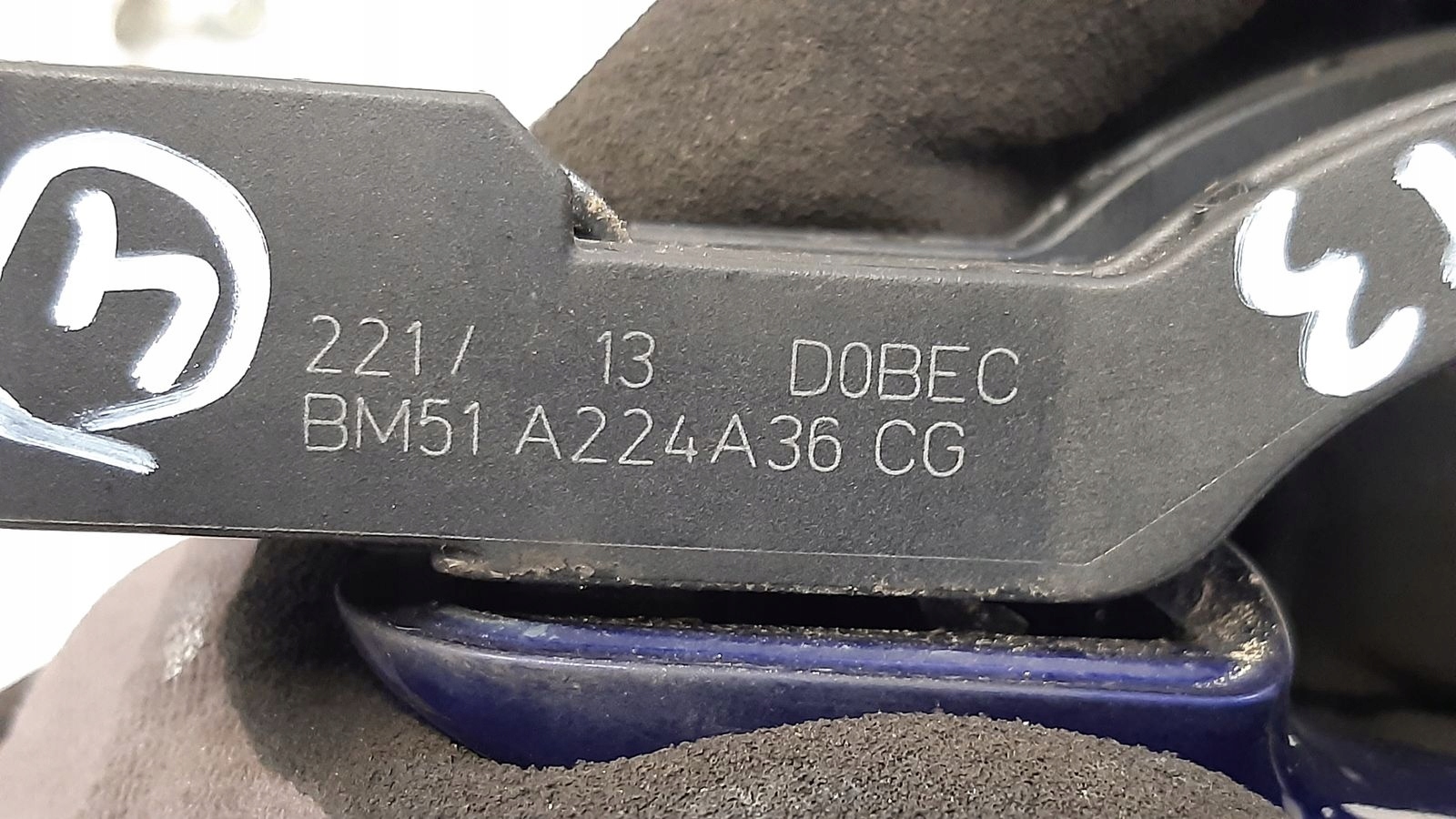 handle rear part rear right Ford Focus MK3 1,0 Ecoboost