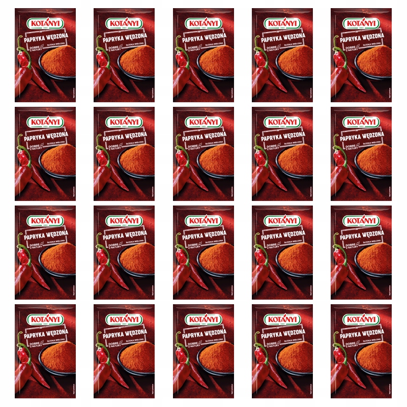 Kotanyi Uzená sladká paprika 22g X20