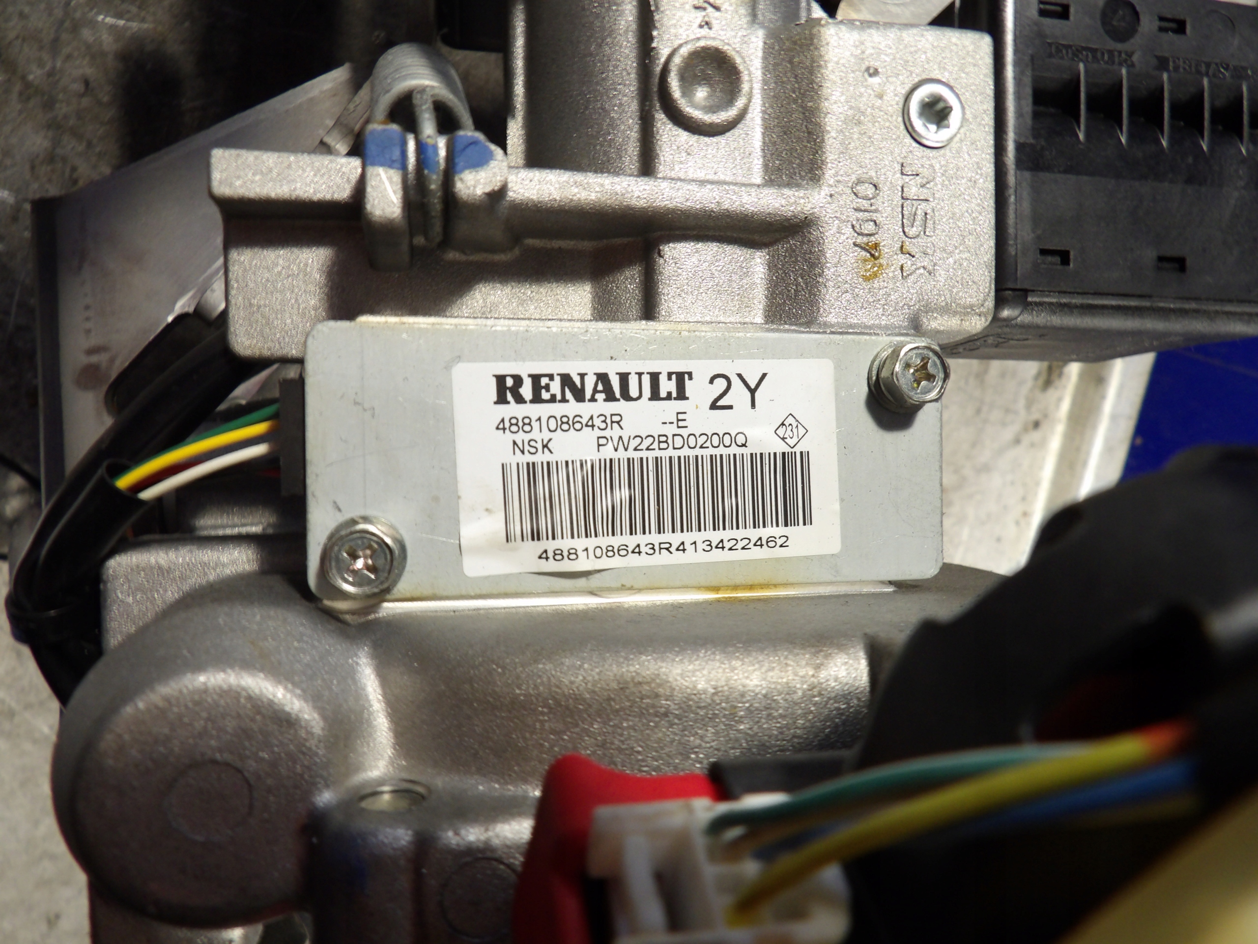 Renault Megane III lift power steering electrics 1,5D 488108643R