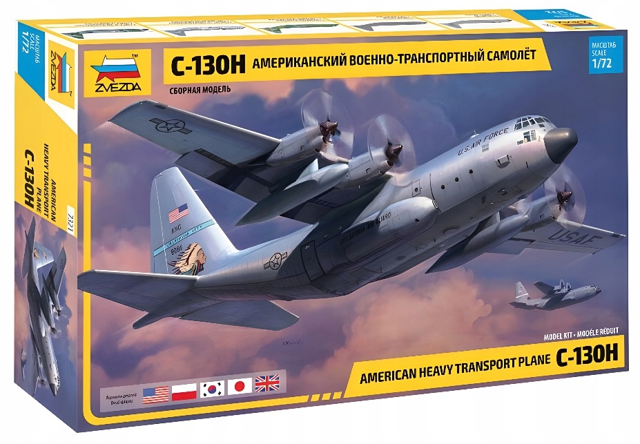 1:72 C-130 H Hercules Transport Plane (pl)