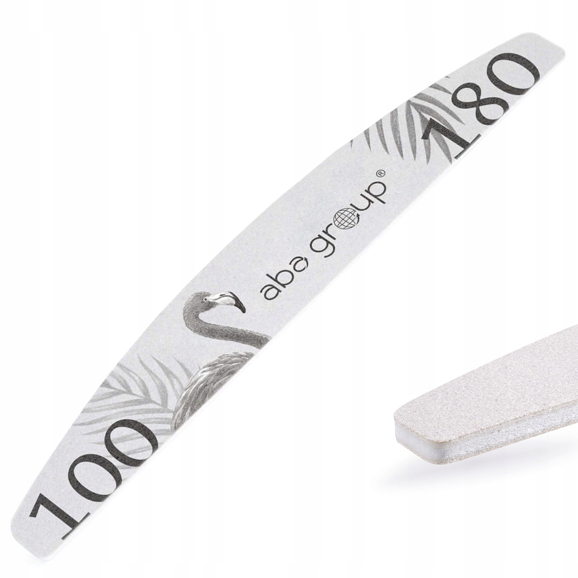 Aba Group Pilnik do paznokci PÓŁKSIĘŻYC 100/180 STANDARD