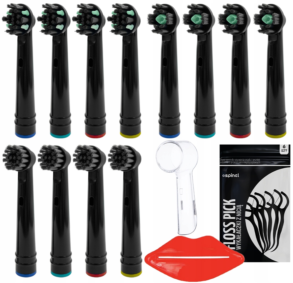 

12x Końcówki Do Szczoteczki Braun Oral-b Zestaw