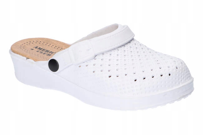 

American Club NH12 Klapki Sandały Chodaki White 38