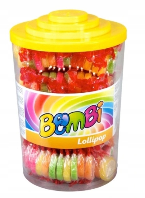 Levně 1 x 1,2 kg Bombi lízátka v tubě