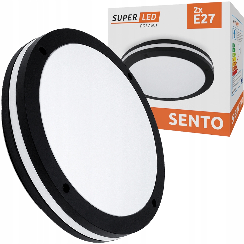 Plafon Lampa elewacyjna Oprawa Kinkiet na taras E27 Led zewnętrzna IP54