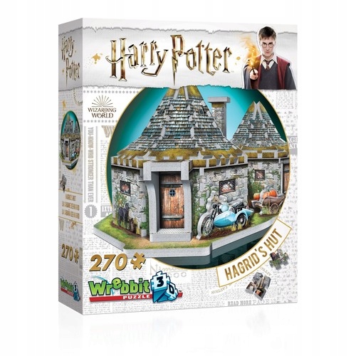 

Wrebbit 3D Puzzle Harry Potter Hagrid's Hut 270