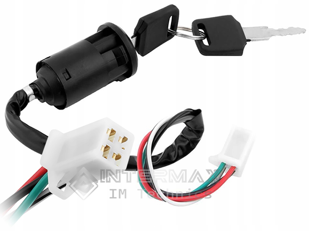 Uniwersalna Stacyjka Quad Atv 50 100 125 150 200 250 Wtyczka Żeńska 4 Pin