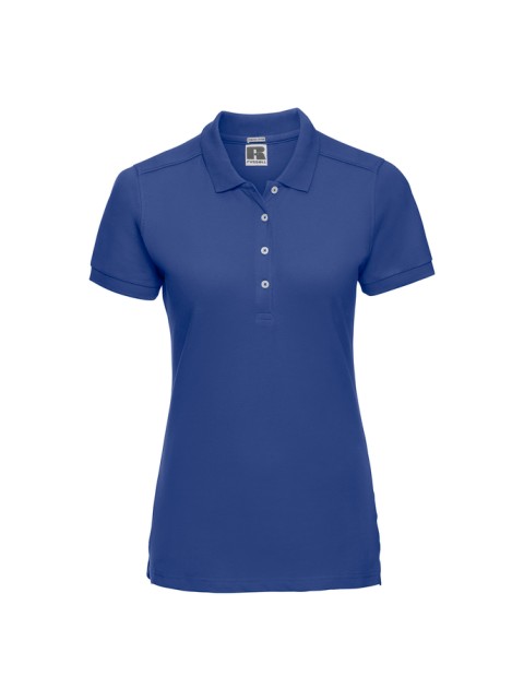 Tričko Russell Polo Stretch, barva Bright Royal, velikost Xs
