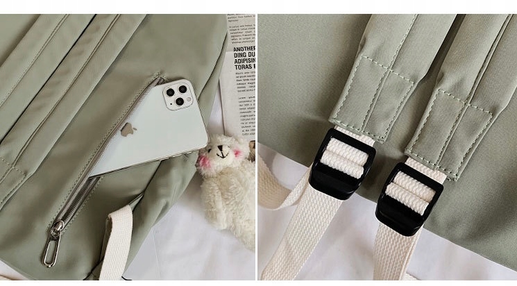 PLECAK SZKOLNY MŁODZIEŻOWY KWIATEK DO SZKOŁY TORNISTER LISTONOSZKA CZARNY Szerokość produktu 29 cm