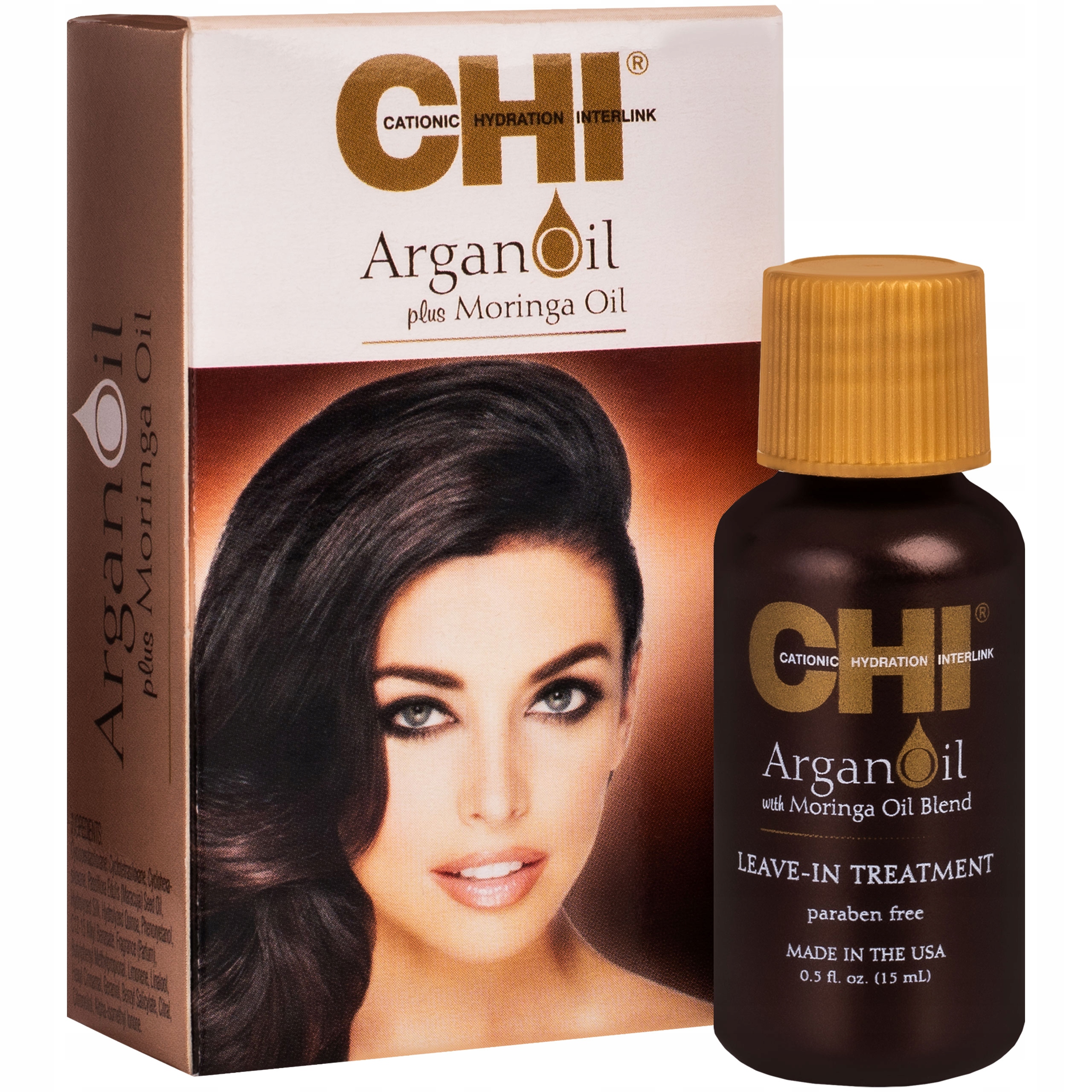 

Chi Argan Oil & Moringa olejek do włosów 15ml