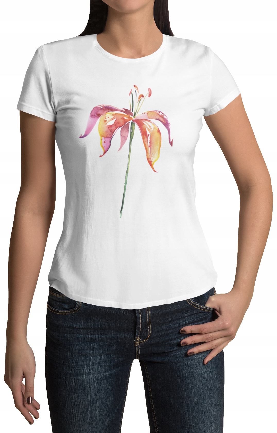 

Koszulka Damska T-shirt M Super Jakość - Wzory!!