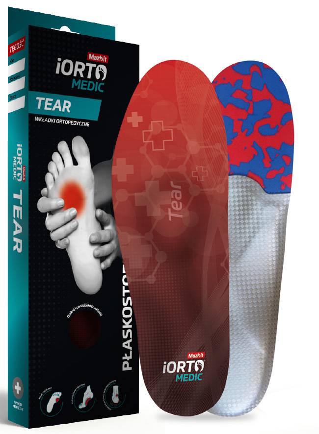 iORTO Tear Vložky do bot Mazbit vel 43