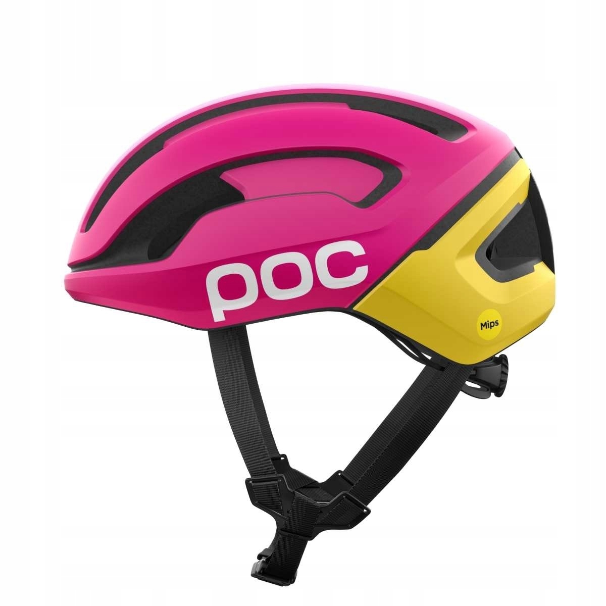 Helma Poc Omne Air Mips Rhos Red Matt/Citrine Yellow Růžovo-žlutá M 54-59