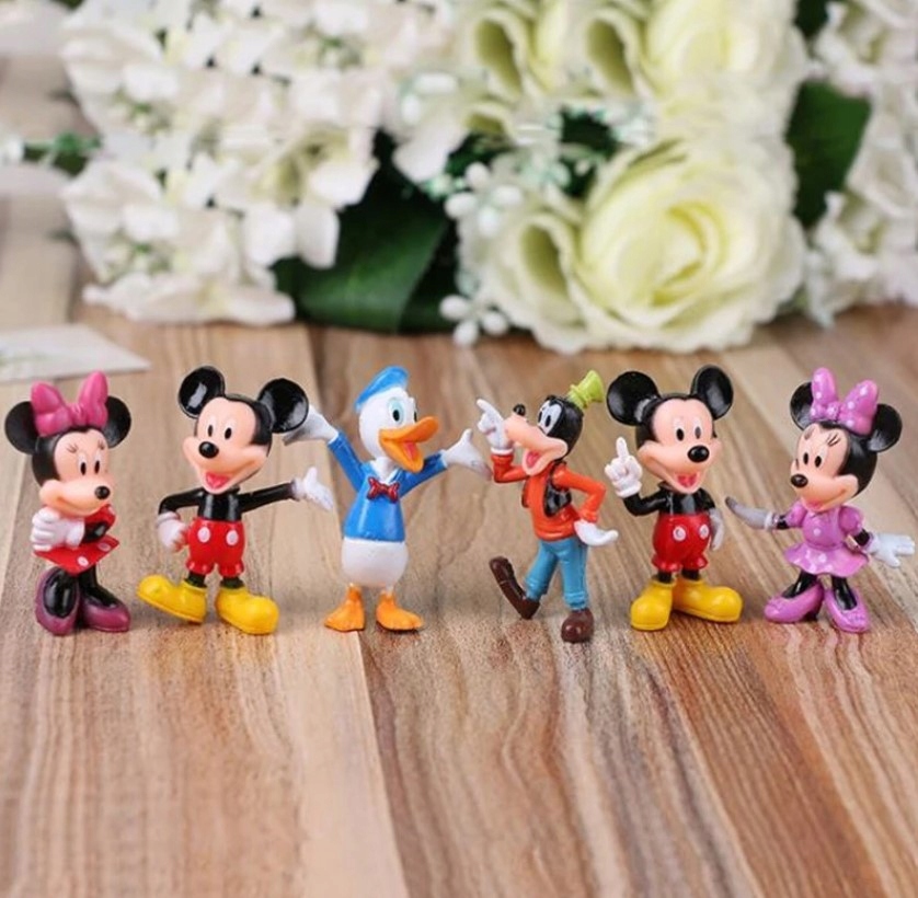 

Zestaw 6x figurki Myszka Miki Mickey Minnie Mouse