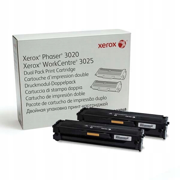

Toner Xerox 106R03048 3020 3025 Dwupak Oryginał