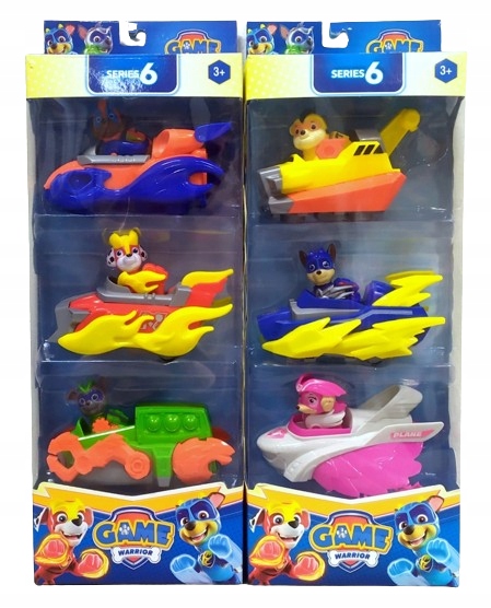 PSI PATROL KOSMOPIESKI FIGURKI AUTKA Z NAPĘDEM