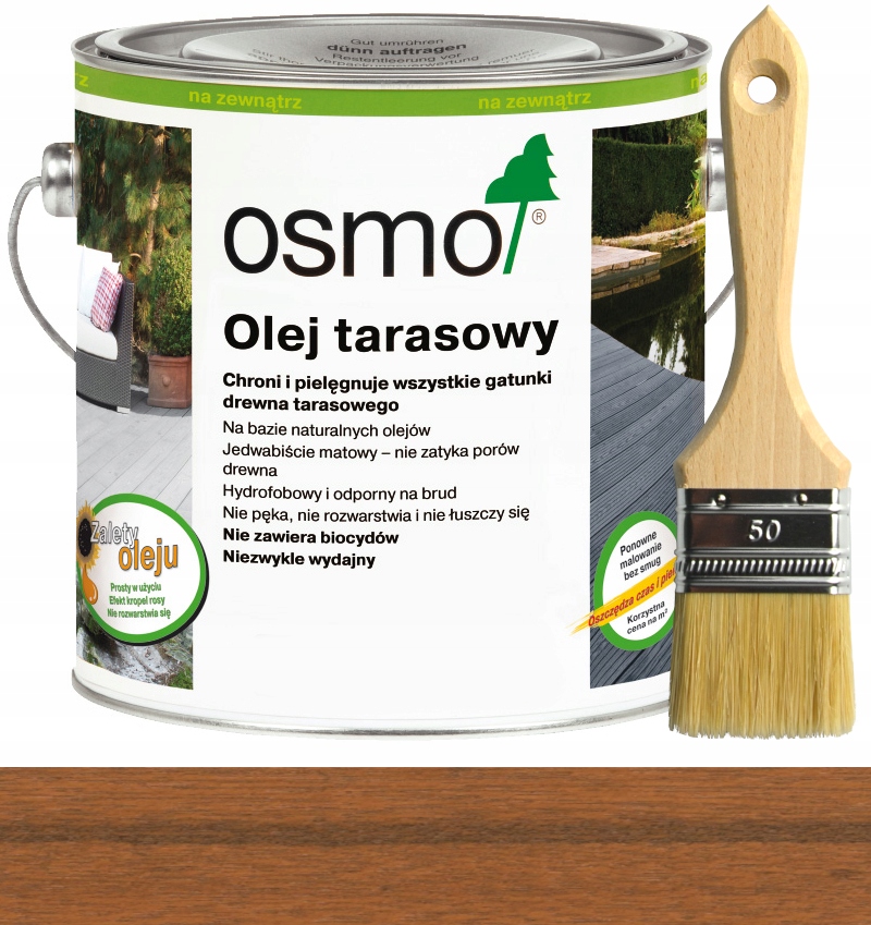 

Osmo 006 Olej do tarasu,tarasowy 2,5L Bangkirai