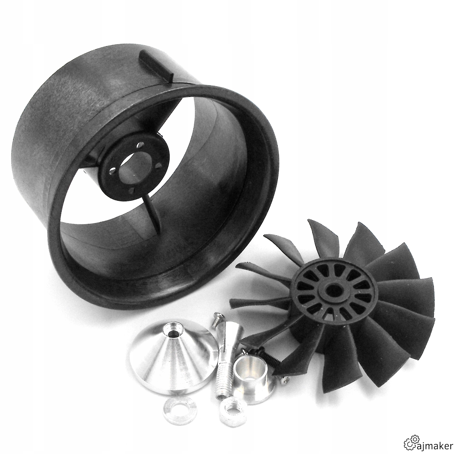 Sestava rotoru 12 lopatek 64 mm vrtule Edf